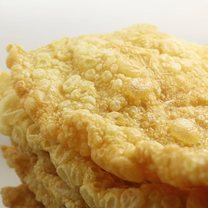 炸腐竹豆皮500克 潮汕油炸豆腐皮火锅专用螺蛳粉配菜油豆皮石钟山