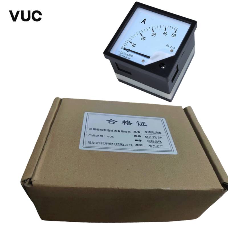 VUC 交流电流表 6L2 25/5A 块