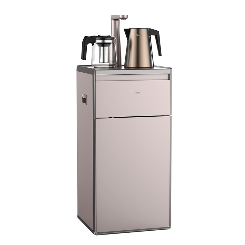 美的(Midea)立式饮水机家用办公温热茶吧机下置式安全童锁饮水器YR1901S-X