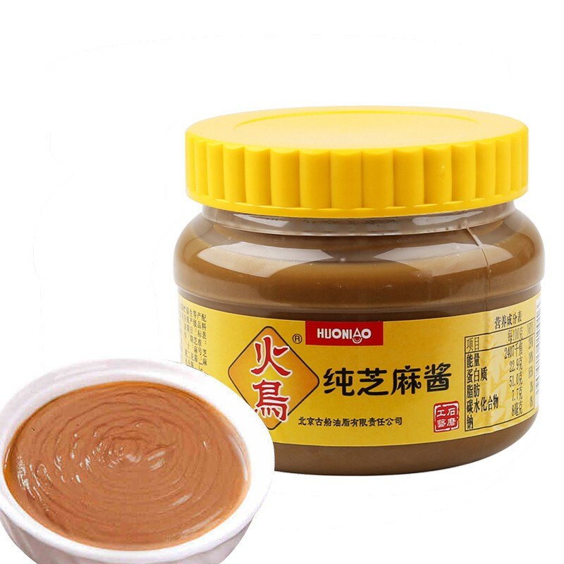 火鸟纯芝麻酱420g