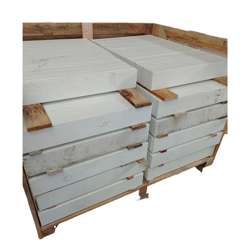 贝策 警戒线砖 白线砖 600*100*18mm 块高清大图