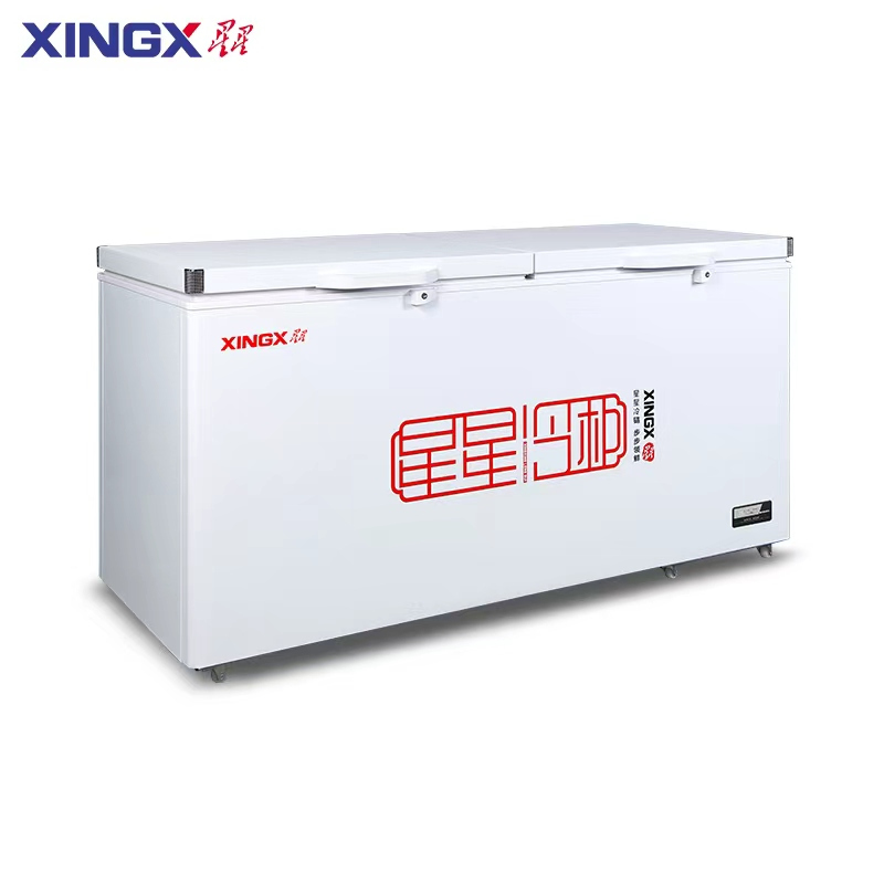 星星(XINGX)BD/BC-408GD冰柜商用大容量全冷冻冷藏单温转换冷柜408升保鲜设备冷藏柜肉类冷冻柜
