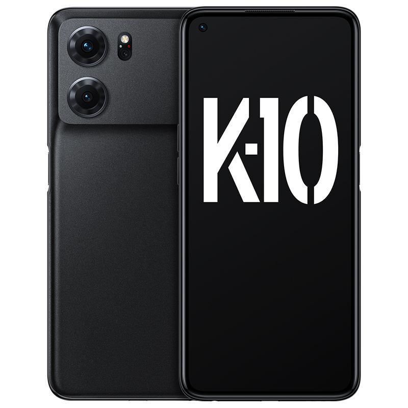 OPPO K10 手机 暗夜黑 8GB+256GB 6400W超清三摄 天玑8000MAX芯片 67W超级闪充 120Hz屏幕 大电池拍照游戏手机oppok10