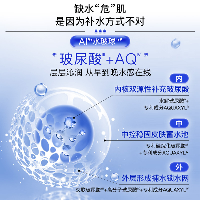 福瑞达SHREDA诠润玻尿酸特护次抛精华液水玻球水润补水保湿面部精华