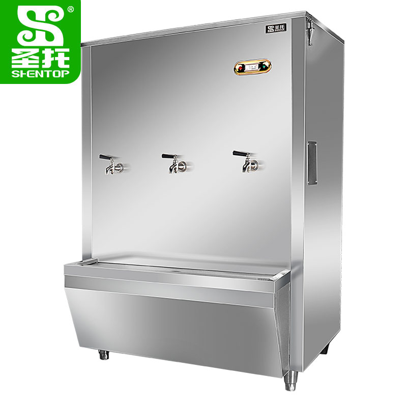 圣托(Shentop)DBA09三出水大容量开水器 大容量电热开水器 商用全自动开水机 食堂餐厅用热水箱高清大图