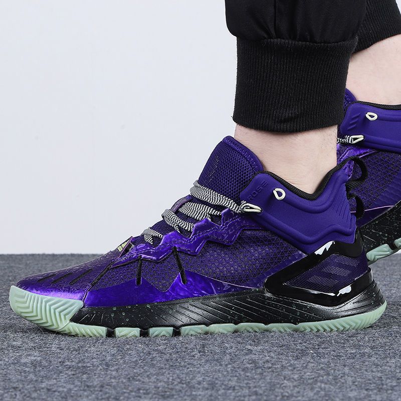 阿迪达斯男鞋新款透气运动鞋罗斯战靴外场实战团队篮球鞋gx2934