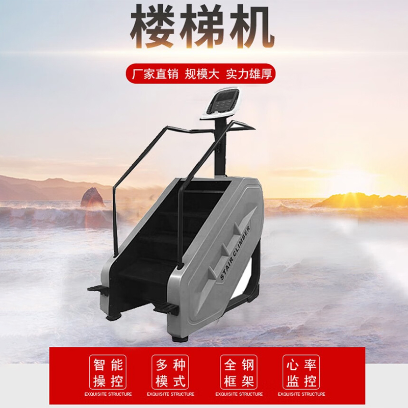 Ganas 楼梯机健身房室内商用健身器材 锻炼腿部肌肉高清大图