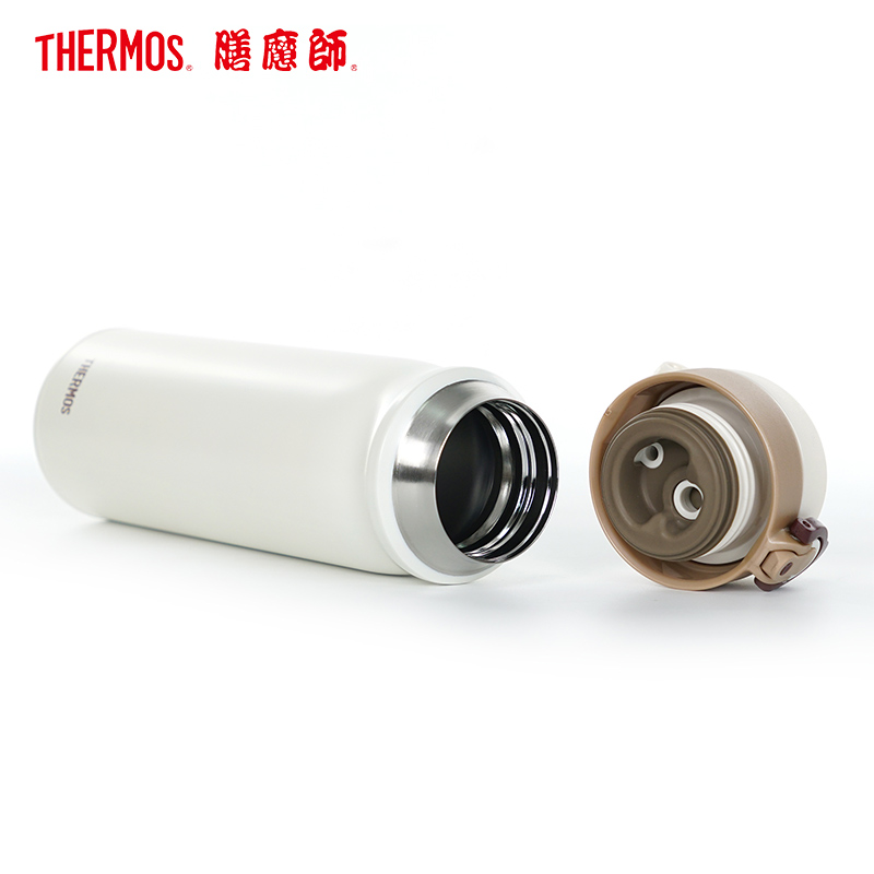 膳魔師(THERMOS）保温杯TCMB-550 珍珠白 550ML/保温杯/便携/办公杯/车上用/304不锈钢高清大图