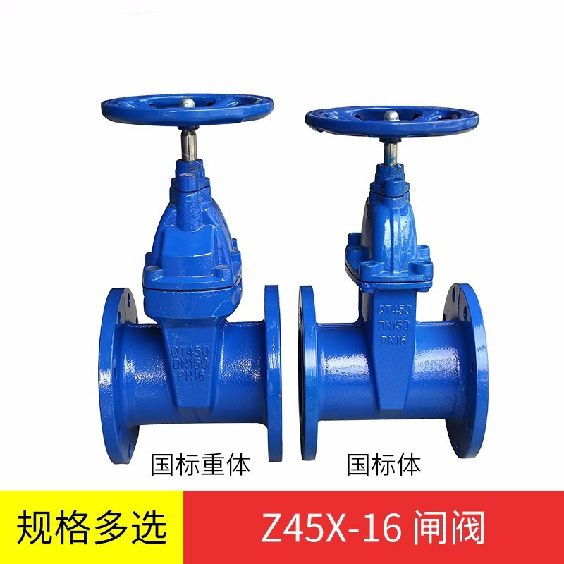 晶飞定制闸阀国标法兰弹性座Z45X-16 封暗杆闸阀消防自来水阀门 DN65[国标重体] DN65