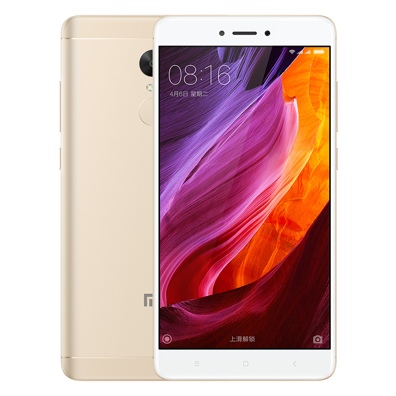 Xiaomi/小米 红米Note4X 4GB+64GB 香槟金 移动联通电信4G手机