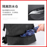 七匹狼大容量背包男双肩包商务电脑包男士大学生书包男生旅行包