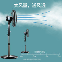 奥克斯(AUX)电风扇家用床头落地扇 节能立式办公室轻音风扇FS1603 01型