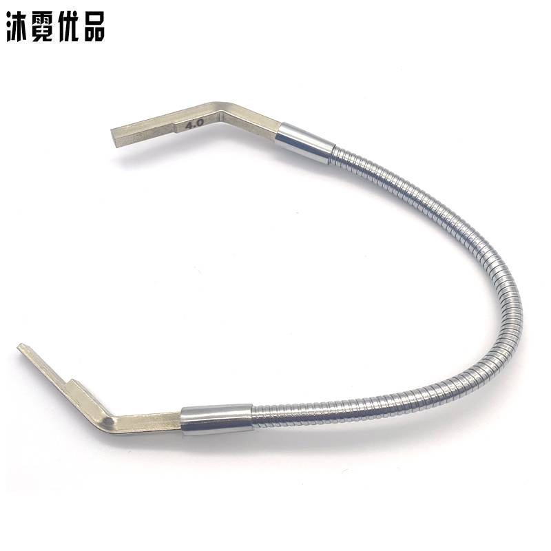 沐霓优品 可弯曲试验缺口塞尺 2-4mm直头 /支高清大图