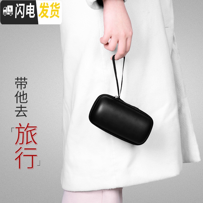 三维工匠玻璃旅行茶具套装快客杯便携式包随身小套功夫单人泡茶杯一壶二杯 玻璃慕言快客杯[前100名送收纳袋+茶巾]高清大图