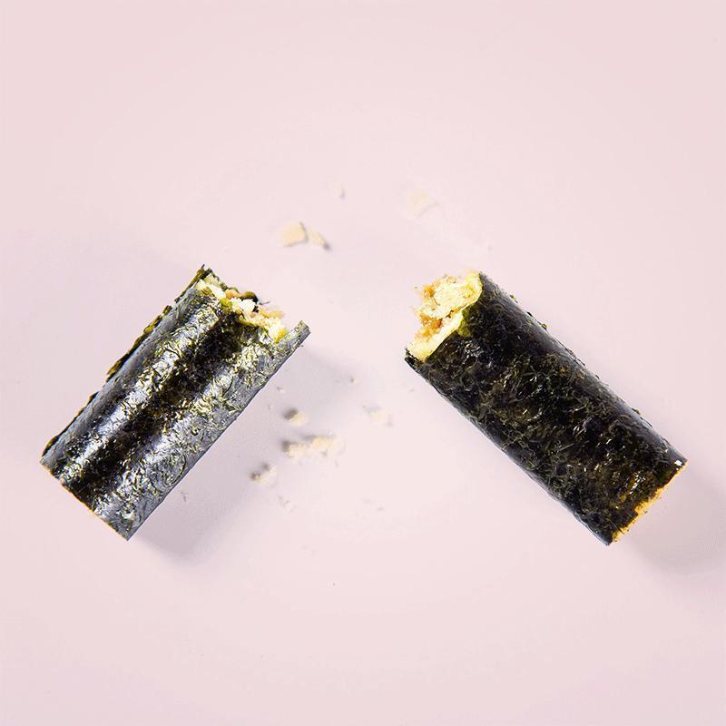 嗑草肉松+虾松+鳕鱼松海苔卷(90g*3罐装组合) 宝宝零食 儿童海产