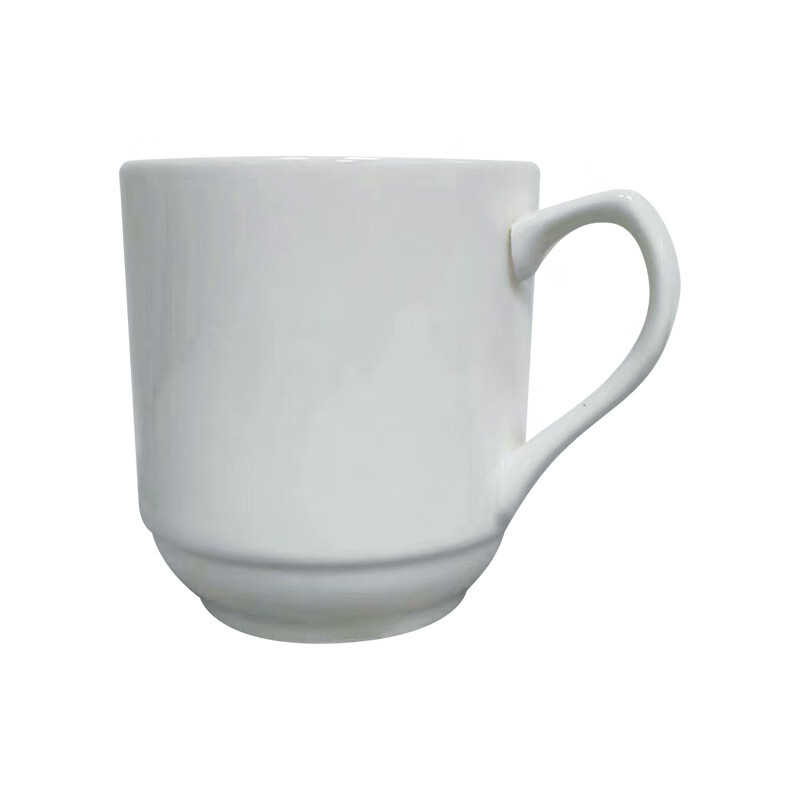 富诚行 办公杯茶杯陶瓷杯盖杯会议杯 2号兆中杯不带盖