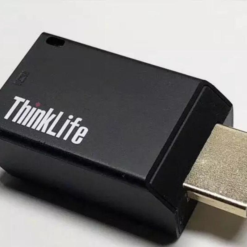 联想Thinklife 高清Hdmi转VGA线视频转接头转投影仪 联想Thinklife 高清Hdmi转VGA线视频转接