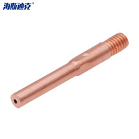 海斯迪克 HKW-2 导电嘴 气保焊导电咀焊枪配件 M6*45*1.2（普通8.8级）10支