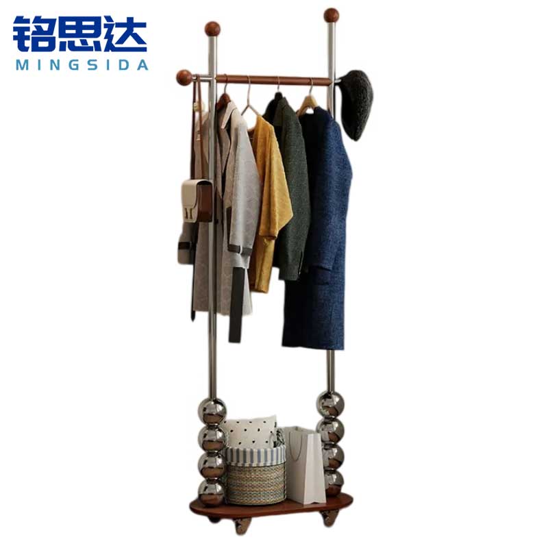 铭思达衣帽架单杠60cm个高清大图