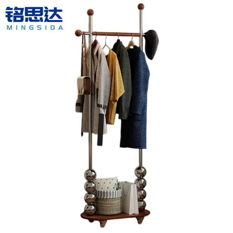 铭思达衣帽架单杠60cm个图片