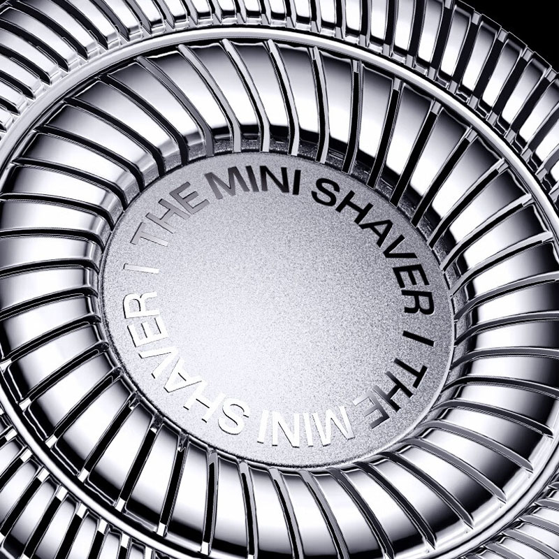 有色(yoose) 电动剃须刀便携款合金刮胡刀 MINI2.0电动剃须刀 亚麻白高清大图