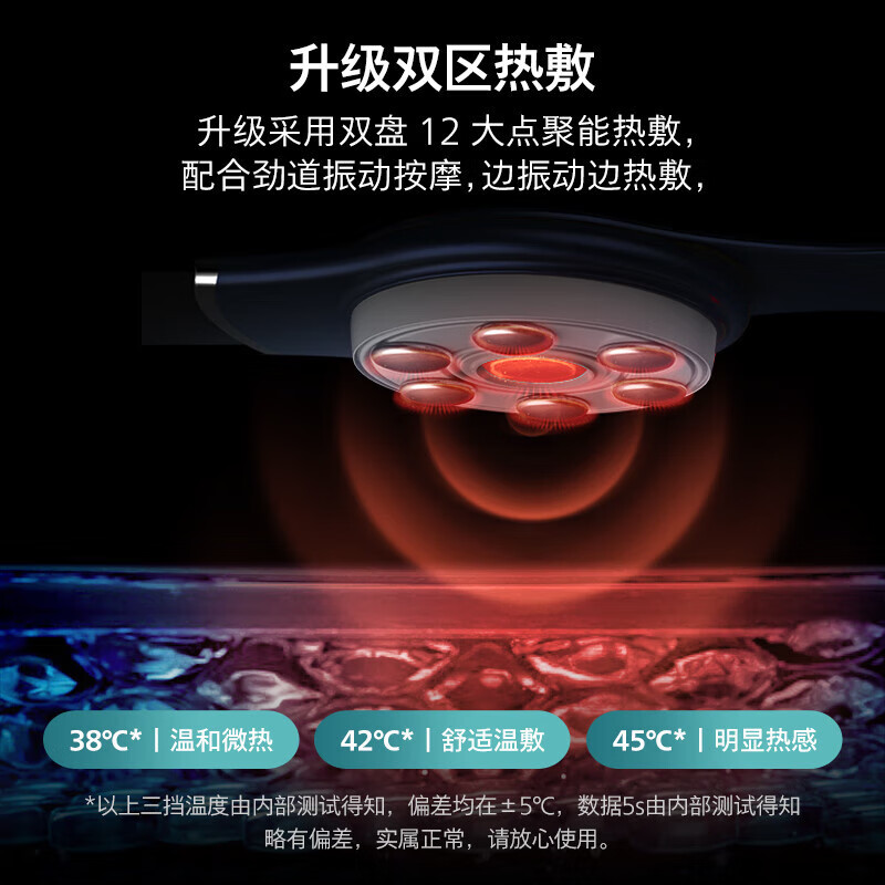 飞利浦腰部按摩器 PPM3208B 蓝色高清大图