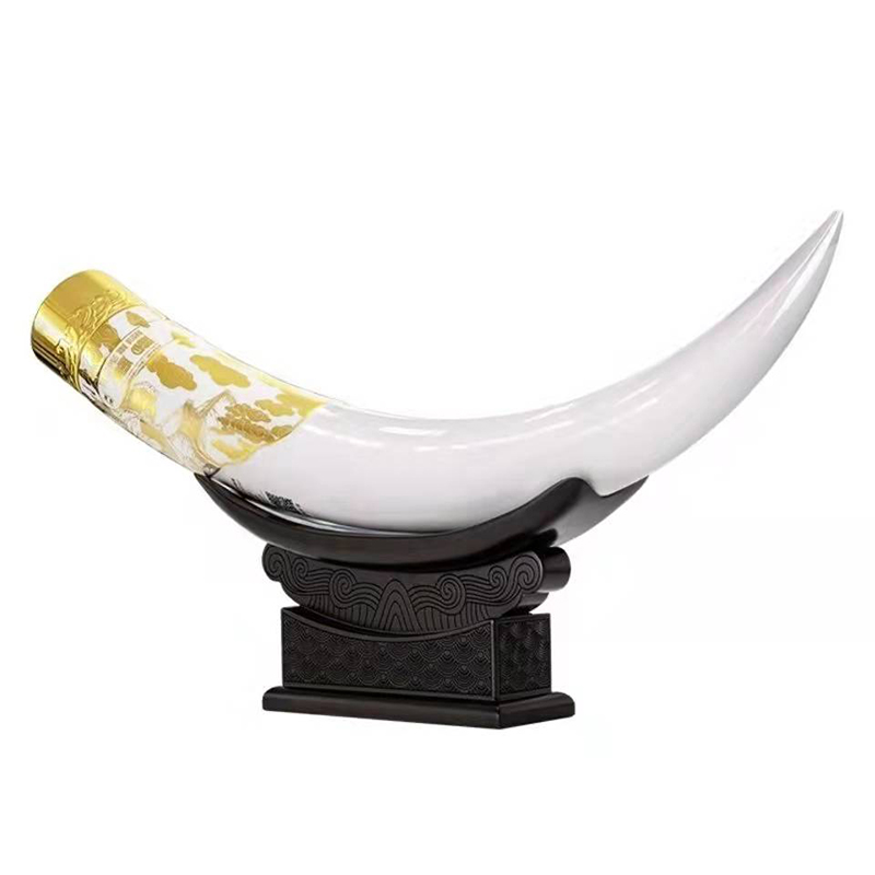 贵州习酒 雄织 象牙造型 53度酱香型白酒 1.5L礼盒装