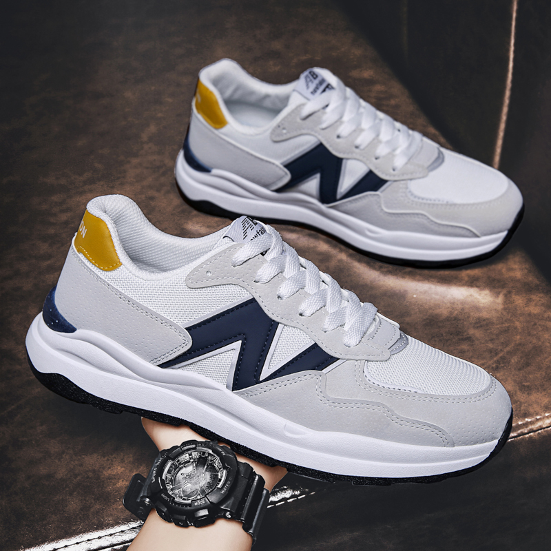 男鞋22年季新款潮鞋韩版百搭n字鞋男士跑步运动老爹鞋男报价 参数 图片 视频 怎么样 问答 苏宁易购