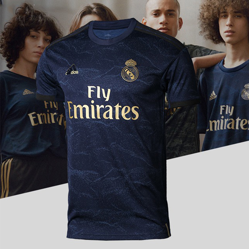 阿迪达斯官方 adidas 19-20赛季REAL A JSY 男子足球皇马客场比赛服FJ3151