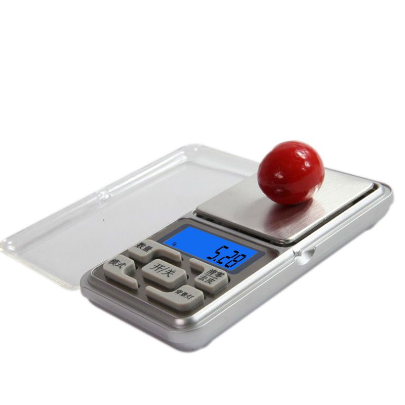 充电款500克0.1克 送皮套量杯 充电称精准迷你电子称0.01家用珠宝秤便携克数电子秤小型电子秤