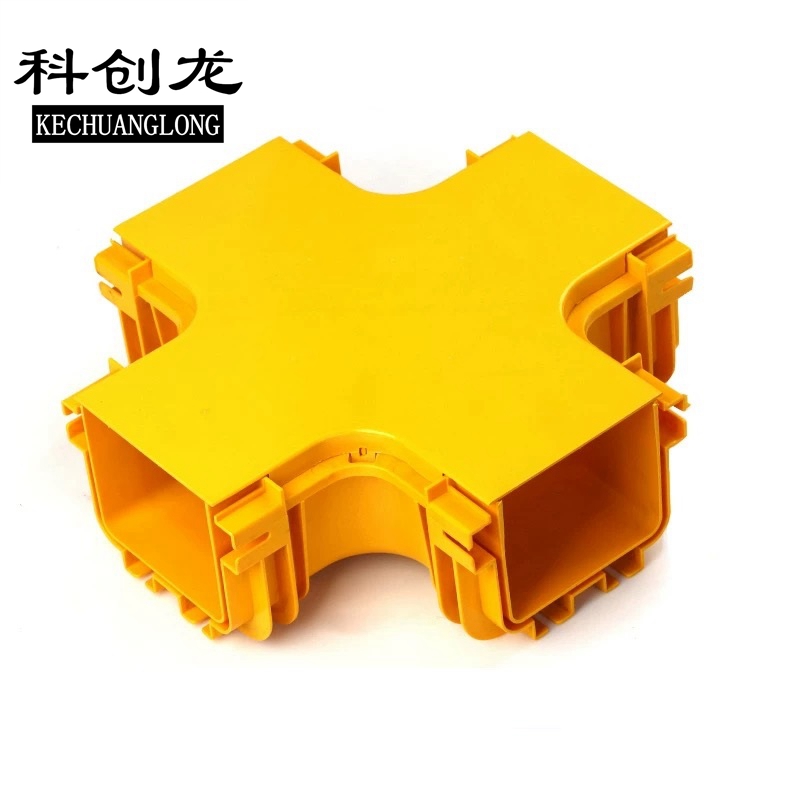 科创龙(KECHUANGLONG)光纤槽道水平四通 120mm/1个高清大图