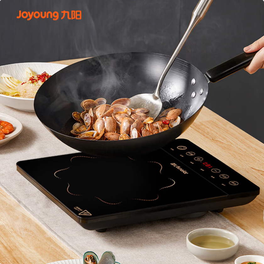 九阳(Joyoung)ZMD安心系列微晶面板电磁炉家用2200w大火力10档火力调节多锅具适用C22S-N5810-A4高清大图