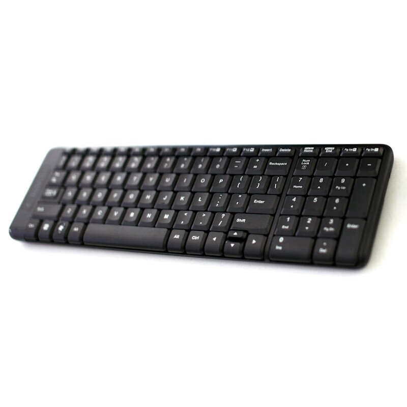 罗技(Logitech)MK220 键鼠套装 无线键鼠套装 办公键鼠套装 黑色 带无线2.4G接收器
