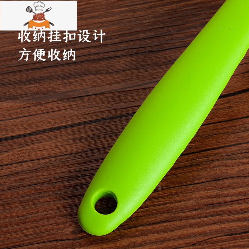 硅胶油刷家用可高温厨房烙饼抹油刷烧烤刷烘培蛋糕奶油刷子 敬平 小号硅胶油刷绿色