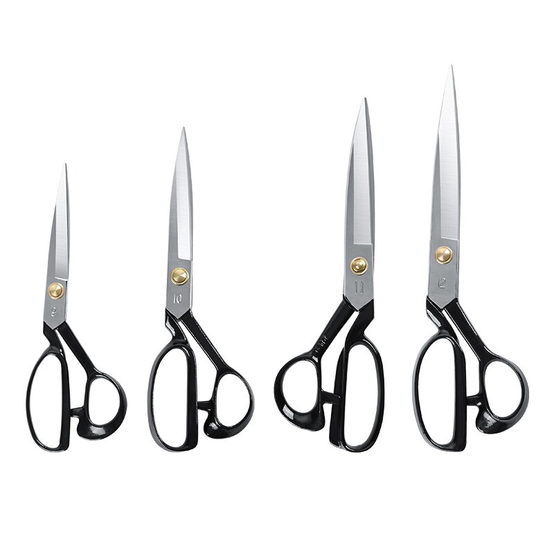 张小泉裁缝剪刀专用大剪子锰钢专业服装剪家用裁布缝纫剪厚布窗帘皮革剪高清大图