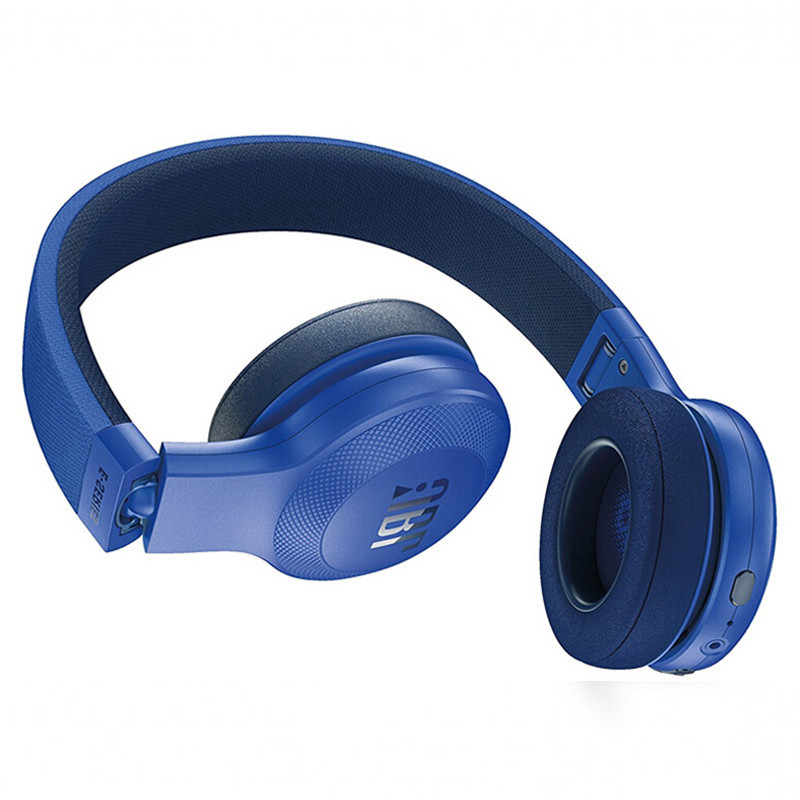 JBL E45BT头戴式无线蓝牙耳机音乐耳机便携HIFI重低音 -蓝色