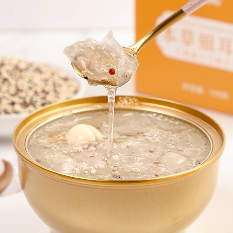金唐 鲜炖银耳羹藜麦莲子