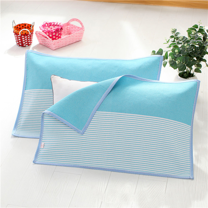 粗布枕巾 50*75cm(颜色随机)高清大图