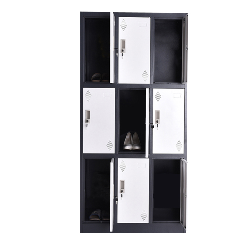 美美光明 钢制九门套色更衣柜 MM-BG460 台高清大图