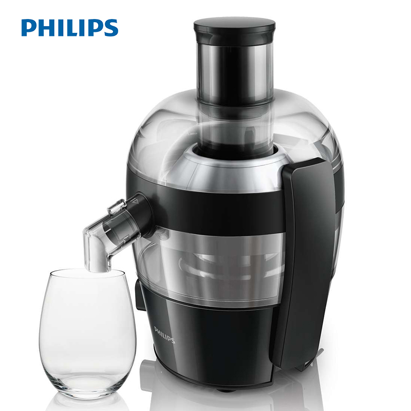 飞利浦(Philips)家用电动榨汁机HR1832 高出汁率 水果汁机 大口径 防滴漏高清大图