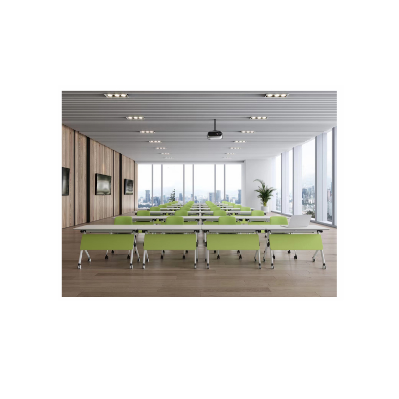 臻远折叠培训课桌M1915B 600*600*750高清大图