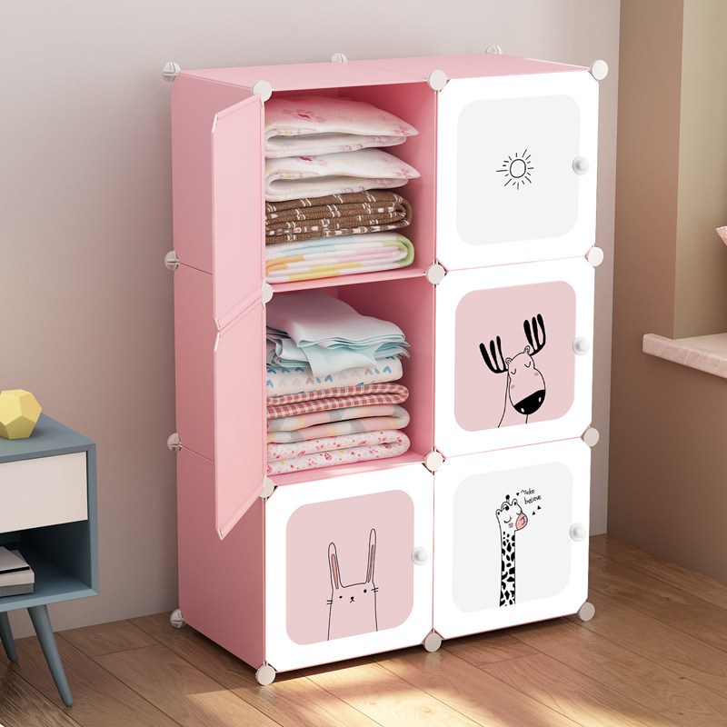 收纳柜闪电客儿童衣柜加厚抽屉式收纳箱塑料特大号玩具衣服宝宝简易