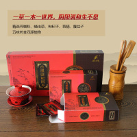 万松堂古汉虫杞肾茶蛹虫草玛咖粉枸杞子黄精组合补养袋泡茶肾茶滋阴补肾男女养生茶