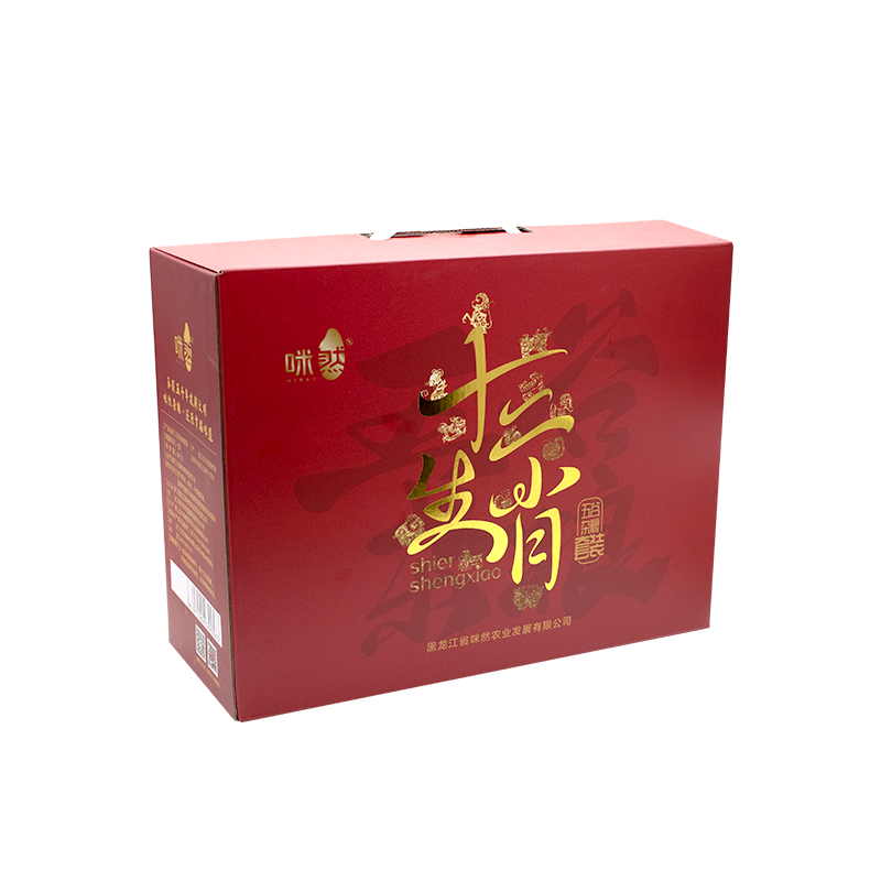 咪然 十二生肖杂粮礼( 红色烫金)4.8KG高清大图