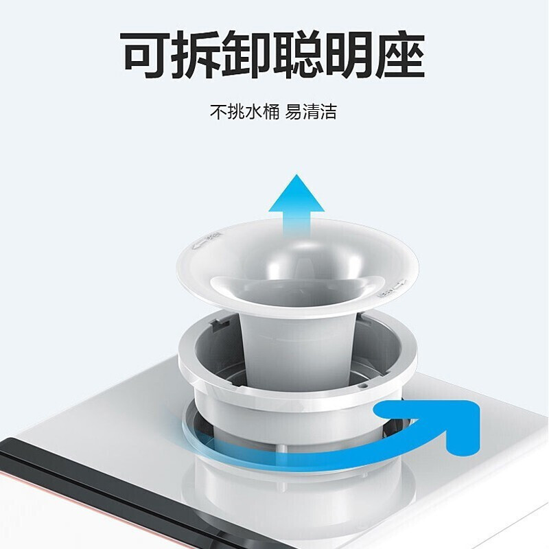 美的(Midea)饮水机 立式家用办公双封闭门防尘大储物柜饮水器银色 YD1518S-X 冰热型