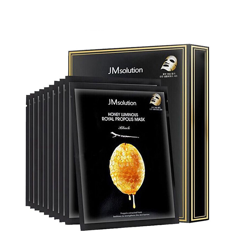 JMsolution 肌司研莹润蜂胶面膜 30ml*10片 JM面膜 水光蜂蜜面膜 补水保湿 韩国进口高清大图