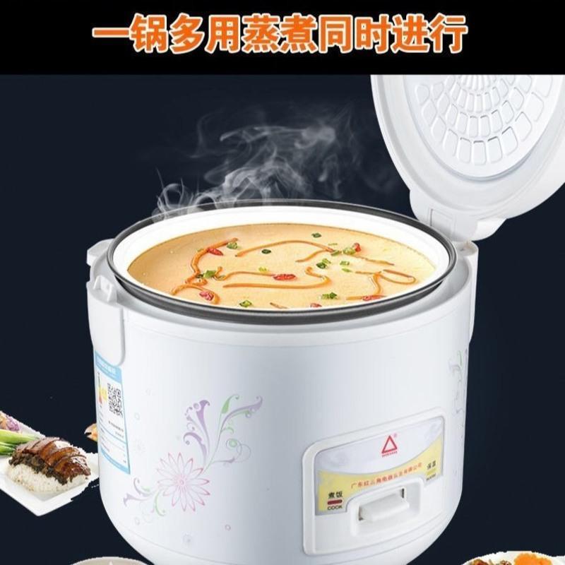 电饭煲家用电饭锅两人2l3l4l5l迷你型学生宿舍电饭锅白色-无蒸笼无