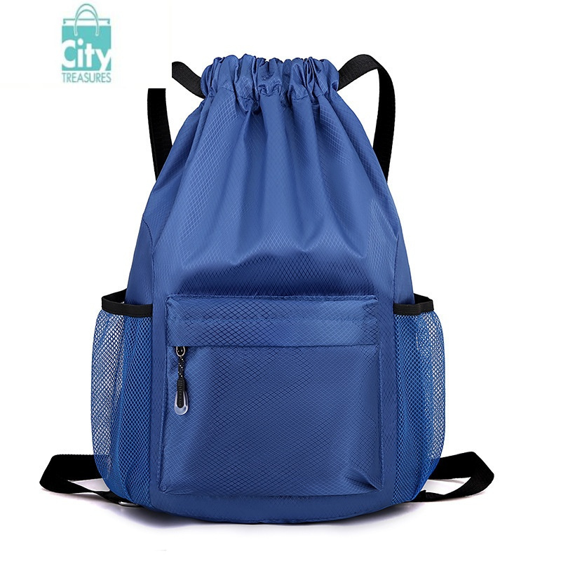 bangdou定制束口袋抽绳双肩包简易背包运动包防水轻便折叠健身收纳