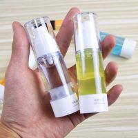 真空旅行分装瓶小喷瓶便携按压式喷雾瓶补水乳液小样消毒喷雾瓶 50ml一个(鸟嘴乳液真空瓶)