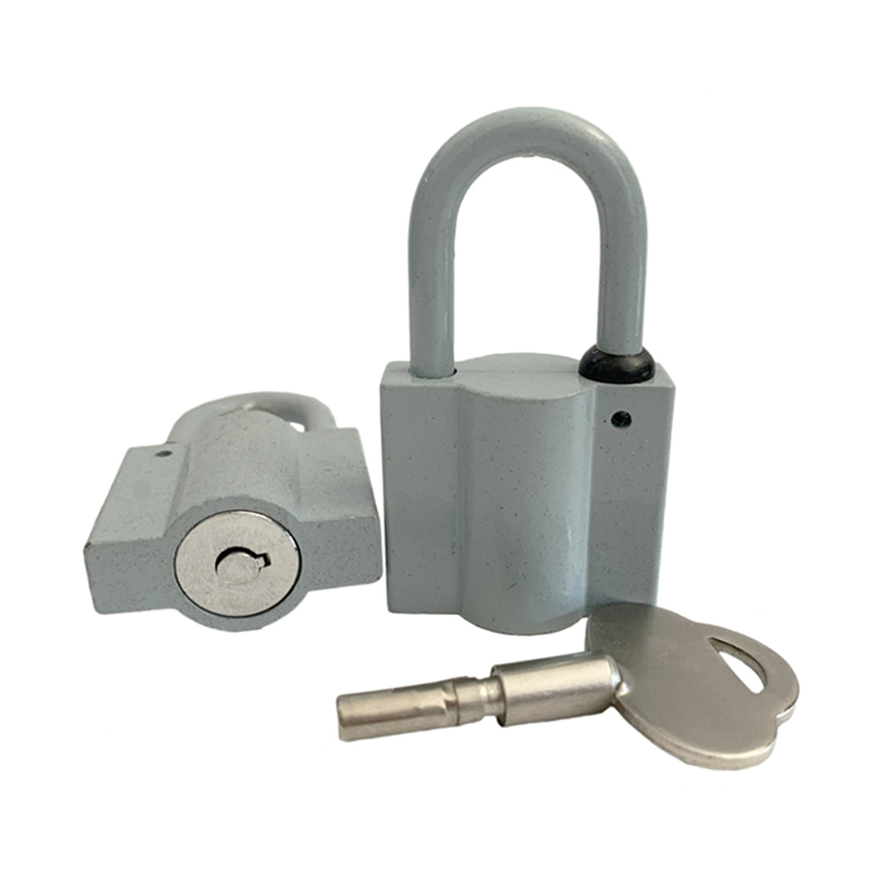 中电鼎润 ZD-40T 40mm*17mm 导型感应喷塑挂锁 (计价单位:个)灰色高清大图